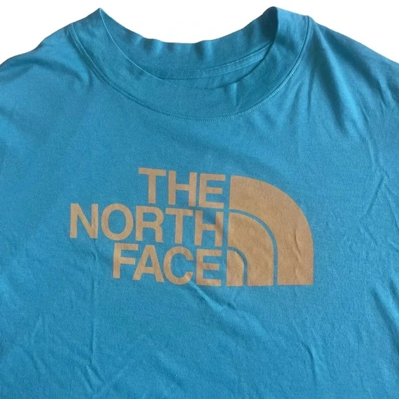 The North Face Women's Teal Crop Top - Picture 3 of 8